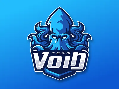 Squid Logo Mascot Done For Team VOID branding design esport esportlogo gamer gaming graphic design illustration kraken logo mascot mascot logo sports logo squid logo squid mascot squid mascot logo streamer team void twitch void