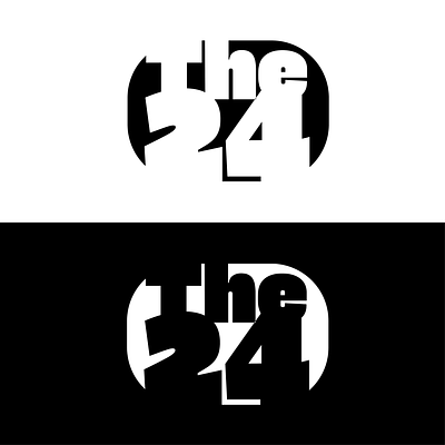 The Twenty Four Logo Design branding design graphic design illustration logo modern simple vector