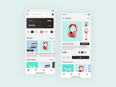 Marketplace Platform app branding design ui ux
