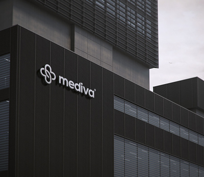 Mediva Medical Solutions branding branding design branding identitiy color design dokuzderece graphic design health illustration istanbul logo design medical mersin turkey vector