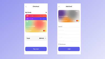 DailyUI 002 - Login/Sign Up Page app appdesign checkout clean credit card credit card checkout dailyui design pay pay screen ui