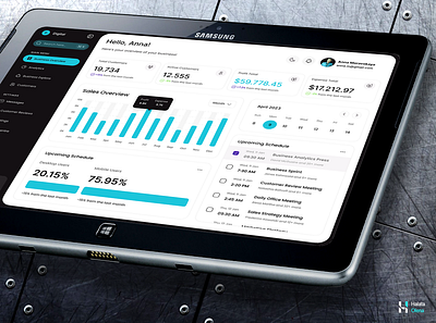 Digital - CRM Dashboard animation branding design graphic design illustration logo prototyping ui ux vector