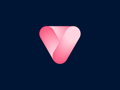 V logo brand identity branding identity lettermark logo logos minimal modern v v logo