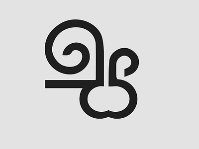 Sa - ස Sinhala letter alphabet black brand brand identity designer branding design graphic design illustration letter letter design letters logo mark minimal monogram simple sinhala typo typography