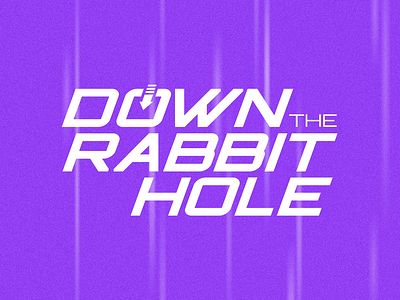 Down the Rabbit Hole - Music event animation branding graphic design motion graphics