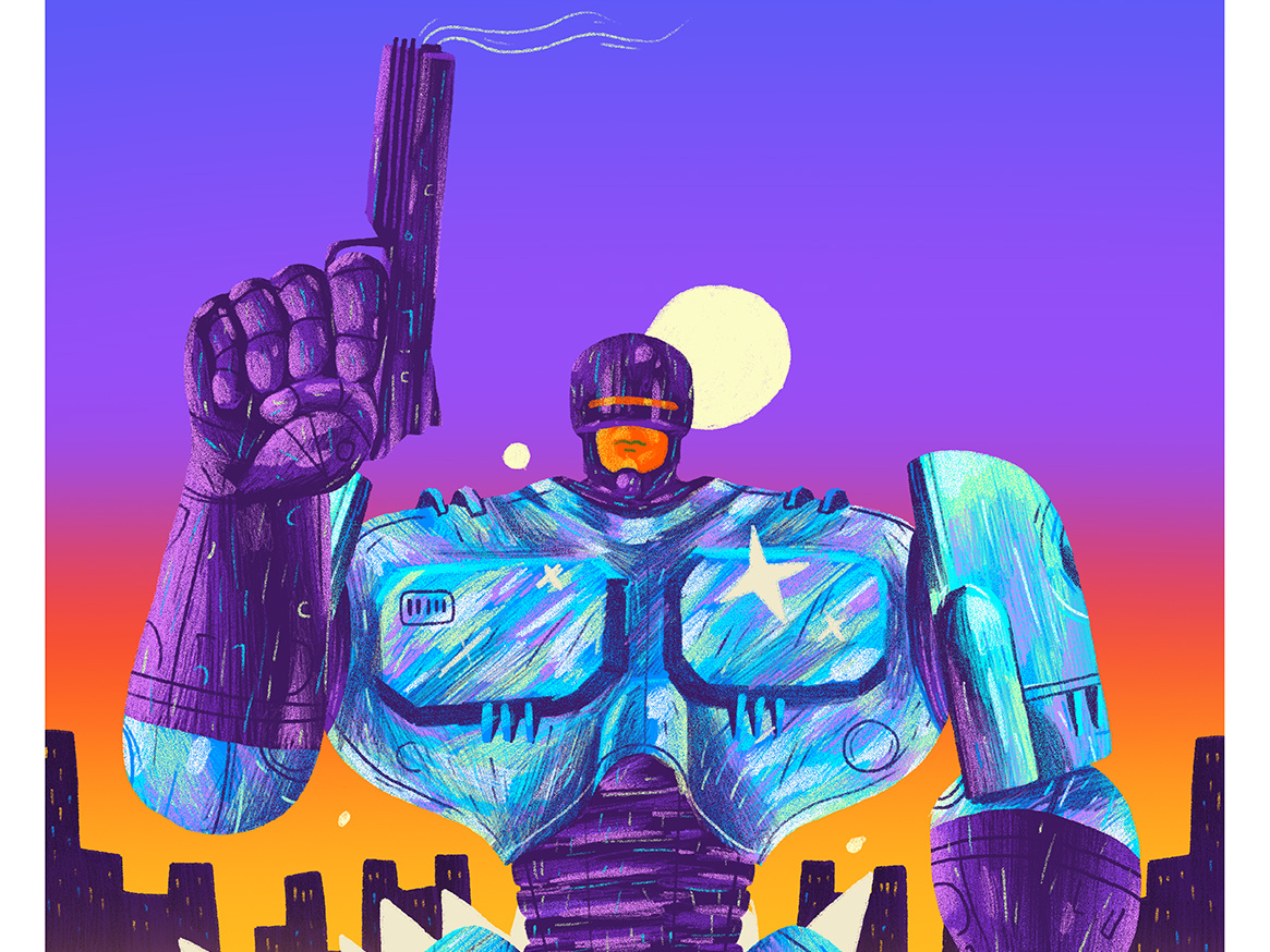 Robocop Crazy 4 Cult 17 By Scott Balmer On Dribbble