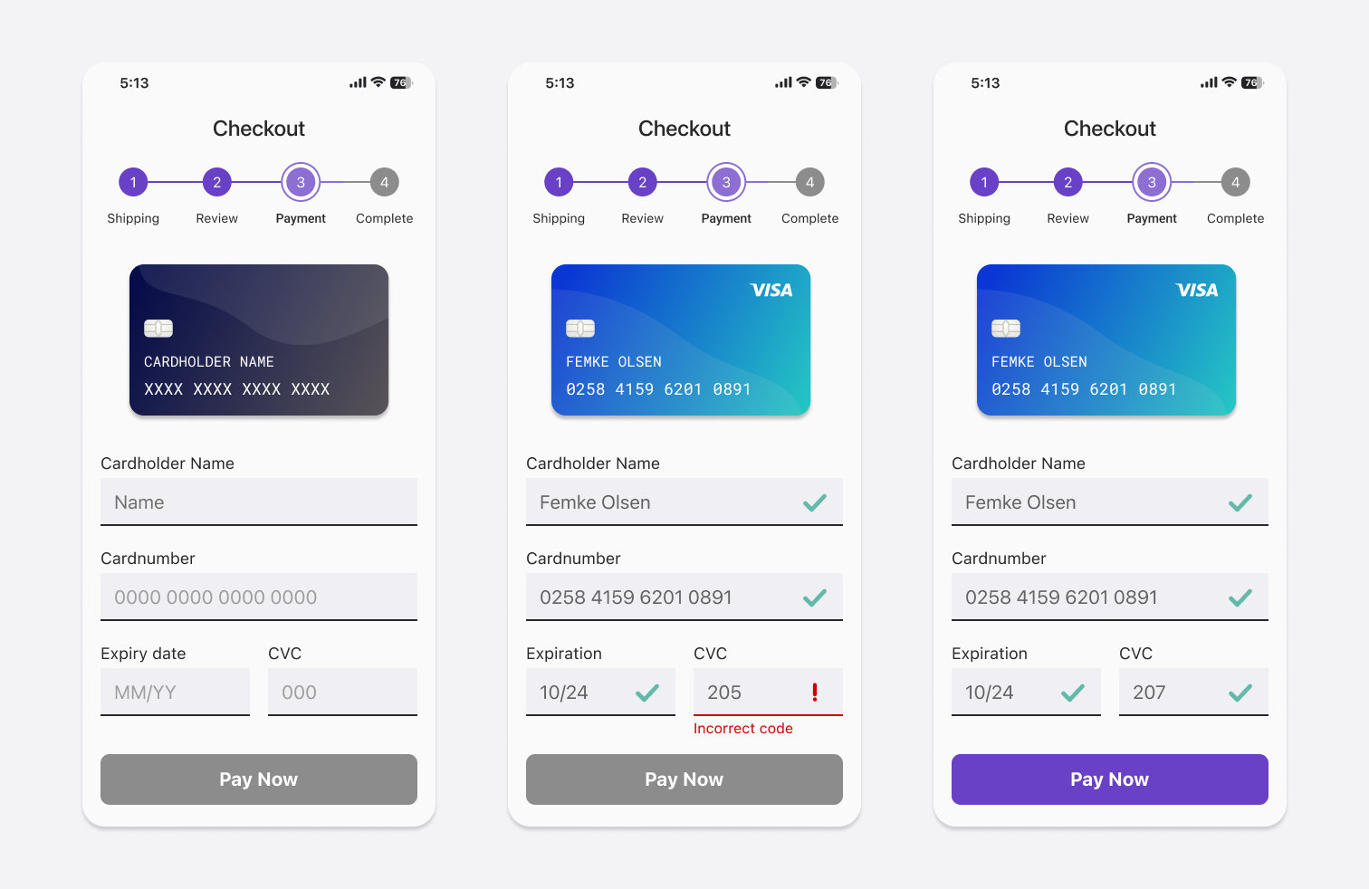 UI Design Challenge 002: Credit Card Checkout 002 checkout credit card credit card checkout daily ui daily ui challenge design form mobile payment ui ui design ux ux design