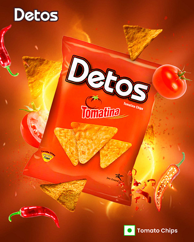 Product Manipulation for Detos... adobe photoshop branding design food branding graphic design graphics photoshop ui