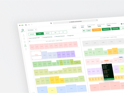 Planogram software design interface planogram software ui web app