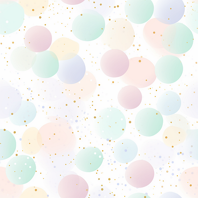 Ethereal Pastel Dot Wonderland