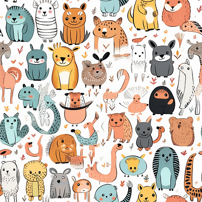 Whimsical Animal Friends