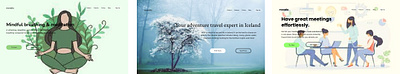 Travel page design ui ux