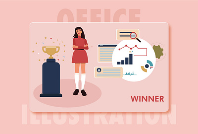 Office Illustrations app illustrations blog illustrations character illustrations design drawing flat flat illustrations graphic design illustration illustrations office illustrations ui vector vector art