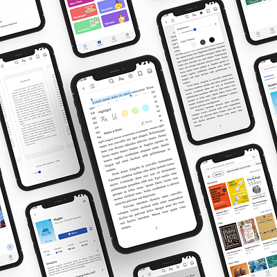 UX Model for Digital Book Apps digitalbook mobiledesign ui uidesign
