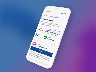 iwocaPay - ecommerce plugins app b2b clean clearpay design integrations klarna mockup plugins product design ui ux workflow