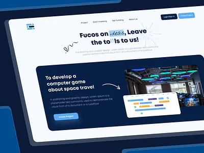 Money Fest landing page crowdfunding landing page ui ux web design