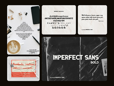 Imperfect Sans Bold | Typography adobe illustrator adobe photoshop design font graphic design sans serif type typography