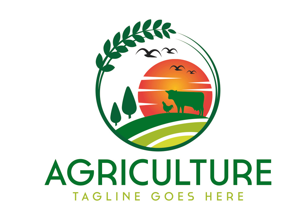 Agriculture And Farm Logo Design By Mostafa Kamal On Dribbble