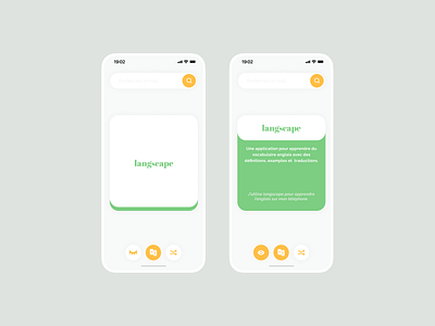 Langscape Application app application branding design illustration ios iphone ui web