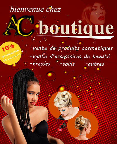 AC affiche adobe branding design graphic design new photoshop poster