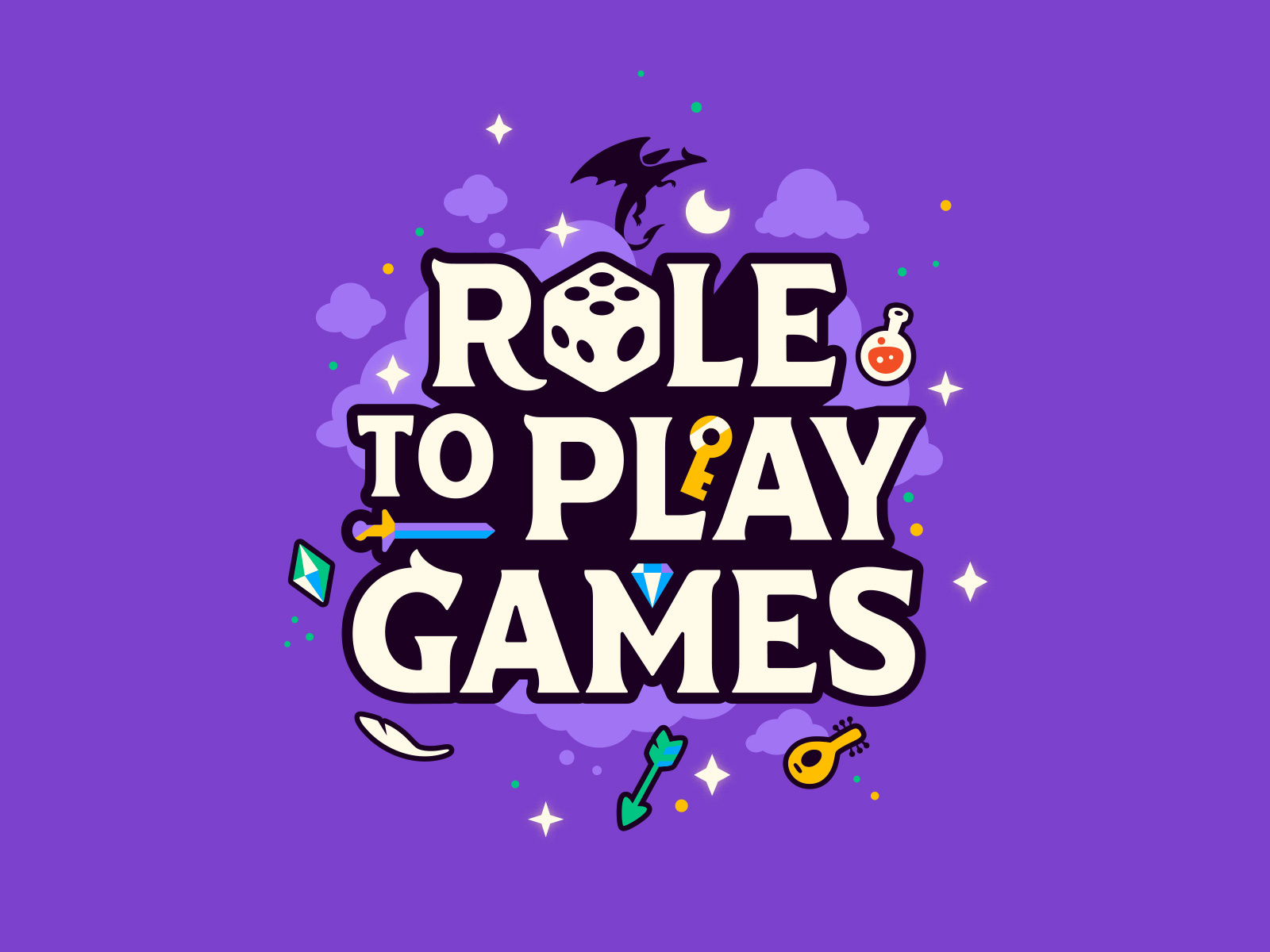 Role to Play Games by Alexandra Erkaeva on Dribbble