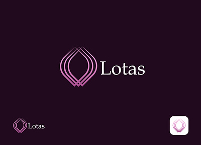 Concept : Lotas logo appicon applogo brand identity creativelogo daily logo girdlogo gradient logo mark logo process logo room mordent logo professional logo