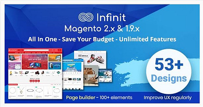 Infinit - Multipurpose Responsive Magento 2 and 1 Theme template