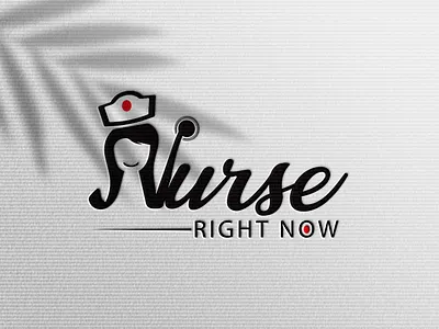 Nurse Logo artwork branding graphic design illustrator logo logomaker nurse logo