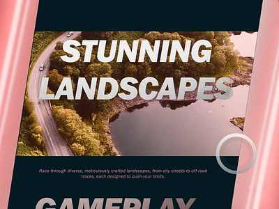 Website design for a game | Velocity 3d background blur branding card depth design graphic design illustration logo stefan bozovic ui