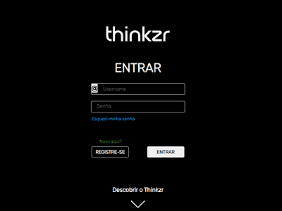 Thinkzr Login Page (Redesign) 3d animation branding design fronted developer frontend graphic design illustration logo motion graphics ui