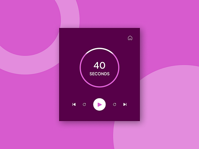 Countdown Timer Concept 014 app design branding clean clock countdowntimer dailyui dailyui014 design graphic design illustration logo ui ux