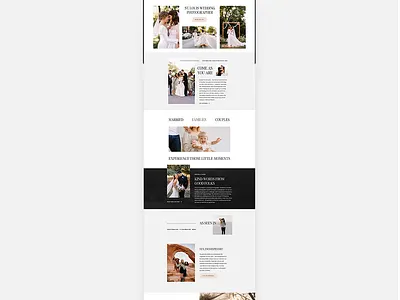 Steph Photo Co. Brand + Web Design branding web design wedding photographer