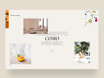 Alimento | Work portfolio product design ui ux uxui design webdesign work