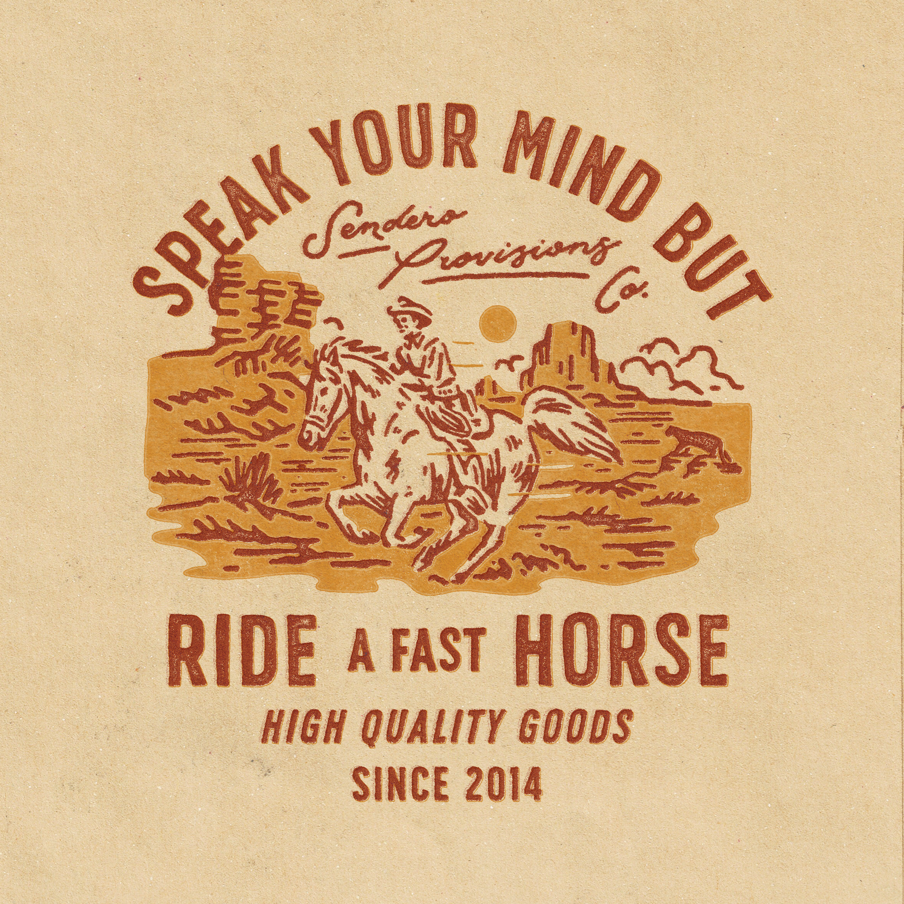 Fast Horse! badge design branding design illustration t shirt design vintage vintage badge vintage design