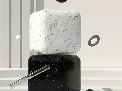 Letter Type - B 36daysoftype 3d 3d animation 3d illustration 3drender animation