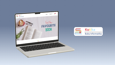 KUTIKA - Informatics bookshop web app 📖 bootstrap uiux website design website development
