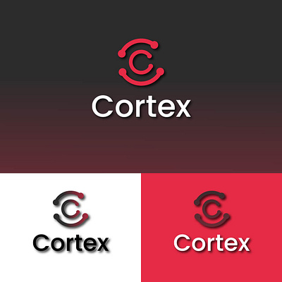 Cortex -Logo design brand identity cortex logo professionallogo