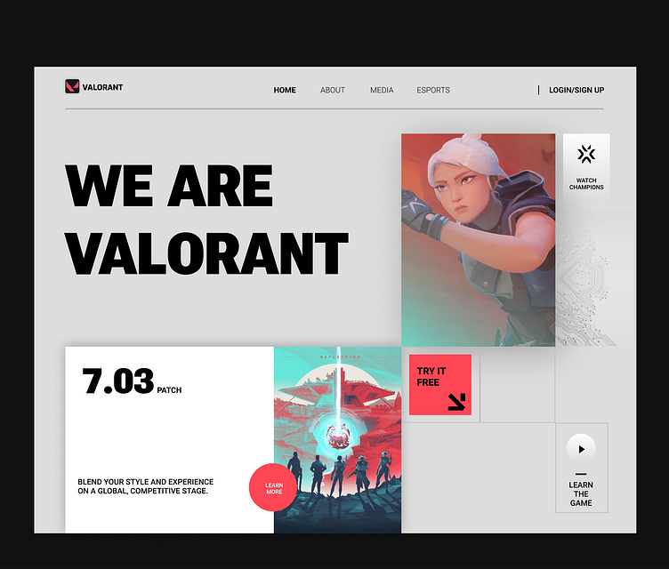 VALORANT Home Page