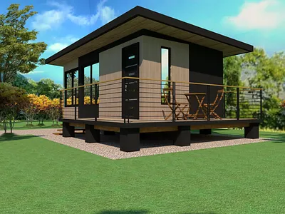 A Container House architechture container house container house design design exterior design landscape design