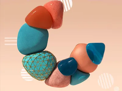Letter G - 3d Type 36daysoftype 3d 3d animation 3d illustration illustration