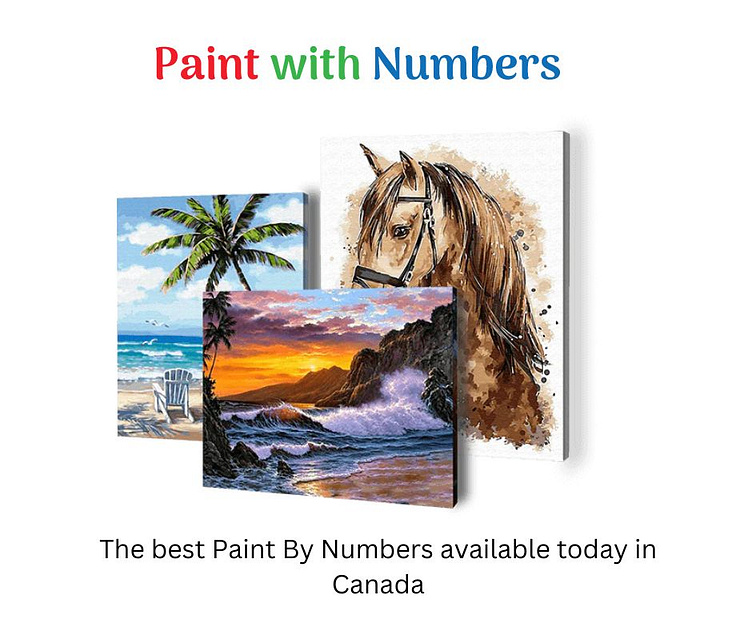 The best Paint By Numbers available today in Canada by