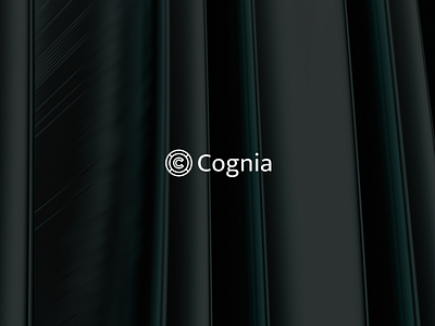 Cognia logotype branding design graphic design illustration logo typography vector