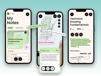 Productivity App concept animation app branding design illustration ui ux