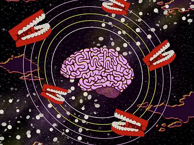4:15 AM after effects animation digital drawing drawing illustration outer space overthinking photoshop