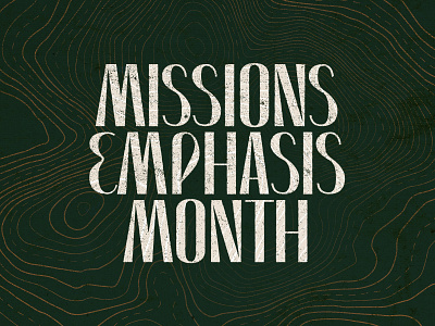 Missions Emphasis Month branding church missionary missions souls