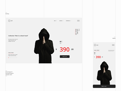 Clothing boutique / brand website branding bright website clothes clothes website shop ui ux vivid design web design