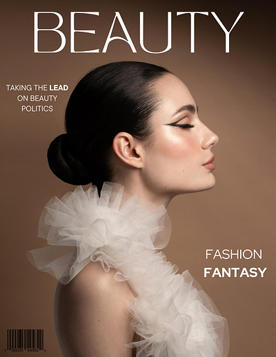 Beauty Magazine Mock Cover adobe illustrator design graphic design magazine cover