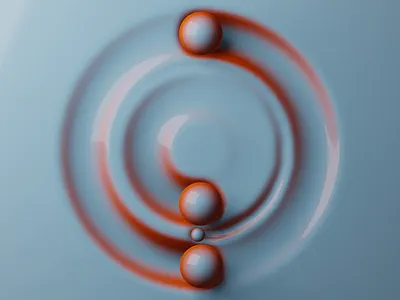 Circle - generative art 3d animation motion graphics