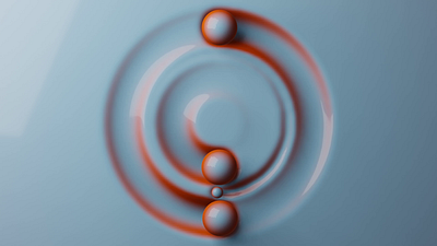 Circle - generative art 3d animation motion graphics