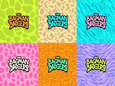 The Bagman Badgers Brand branding graphic design illustration illustrator logo logotype nft typography